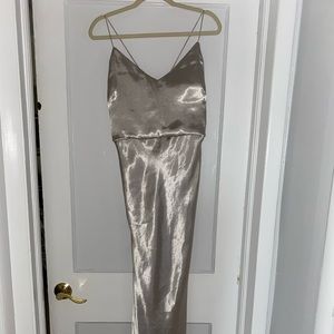 Jenny Yoo Collection Silver Gown